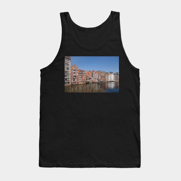 Nikolaifleet, half-timbered houses, Hamburg Tank Top by Kruegerfoto